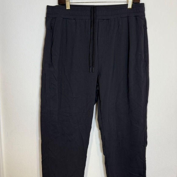 Public Rec All Day Everyday Pants Athletic Fit Black Lounge Joggers Size 36x30 - Picture 5 of 10